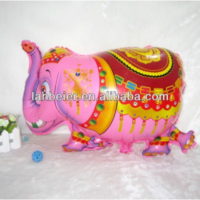 CE approve metalic foil balloon elephant foil helium balloon