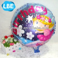 18 inch colorful birthday balloon