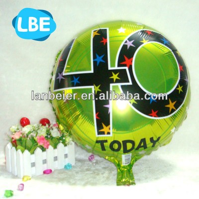 unique wholesale birthday greeting mylar balloon