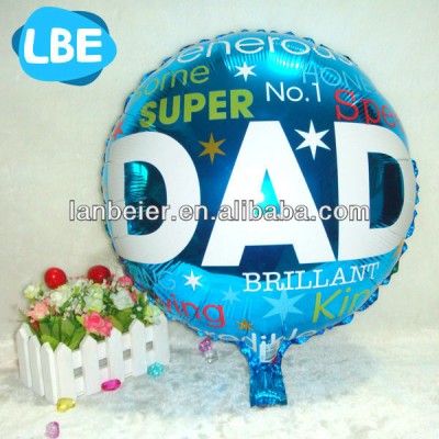 helium foil balloons as fathers day promotional gifts