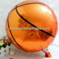 helium advertising foil basketball balloon